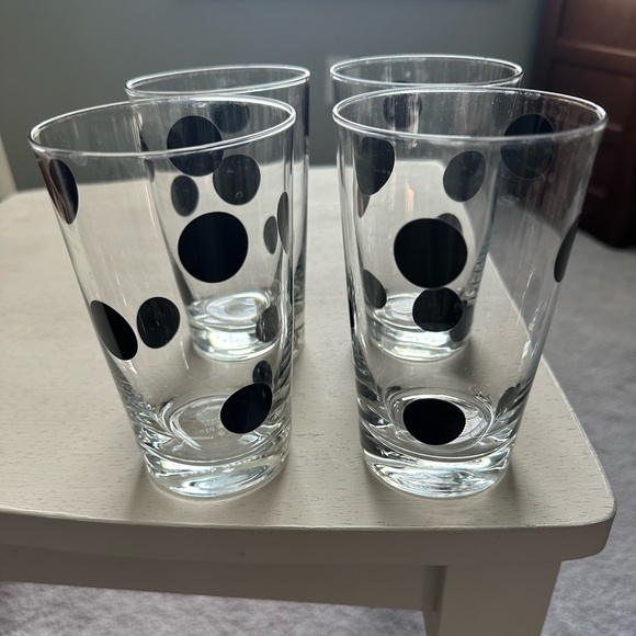 kate spade | Dining | Kate Spade Lenox Black Polka Dot Deco All Purpose ...